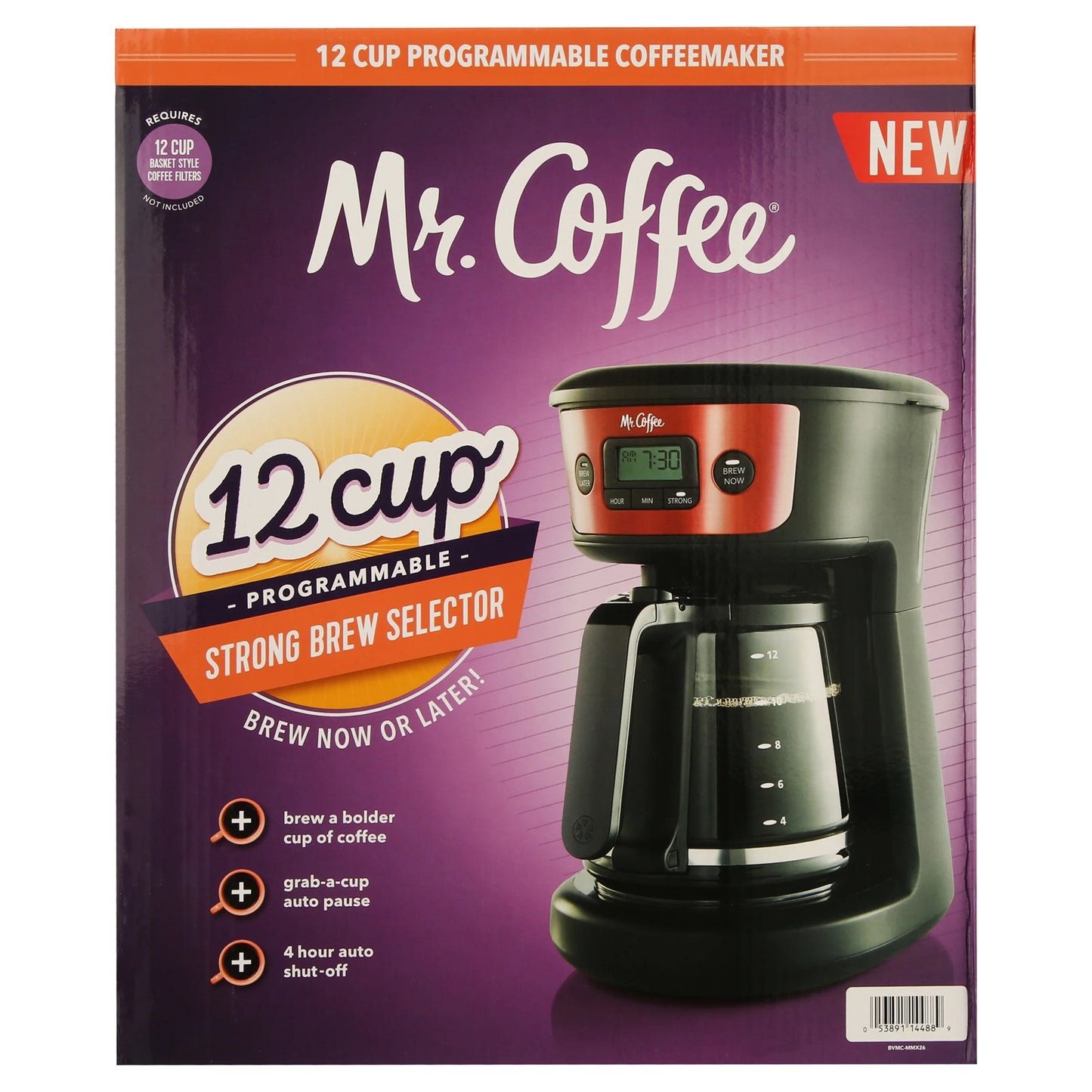 BrewMaster™ 12-Cup Programmable Drip Coffee Maker