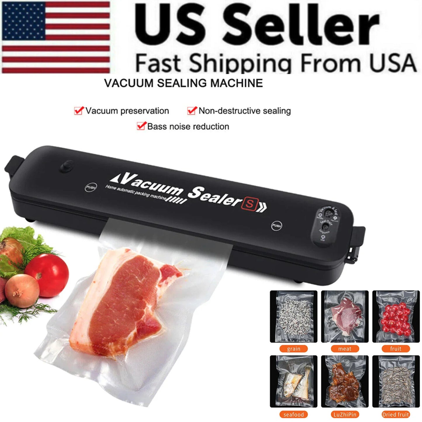 FreshSeal™ Vacuum Sealer Machine