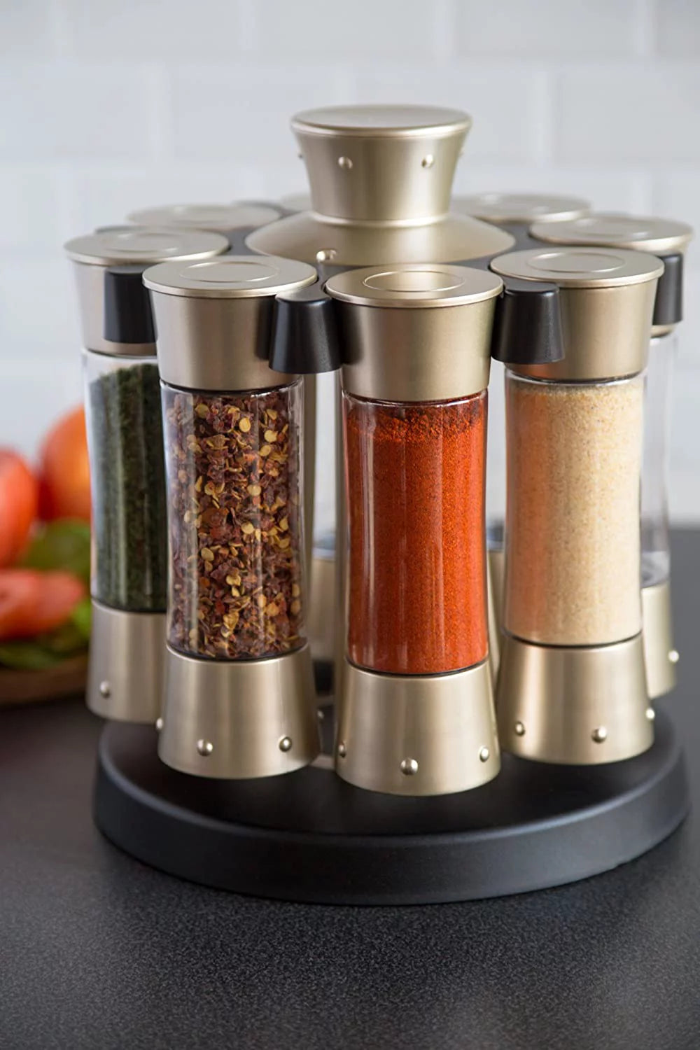 Elite Auto-Measure™ Spice Carousel – Professional Series