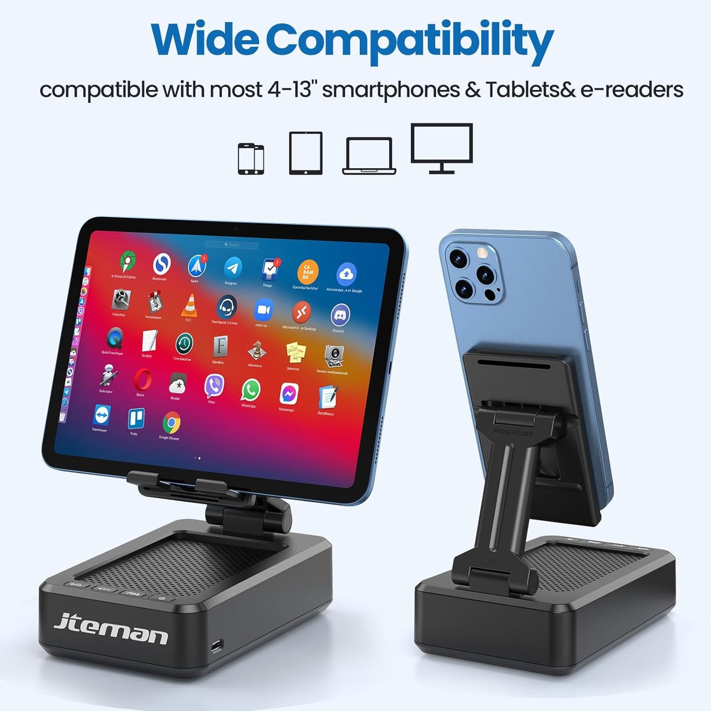 SoundStand™ Wireless Speaker & Phone Stand
