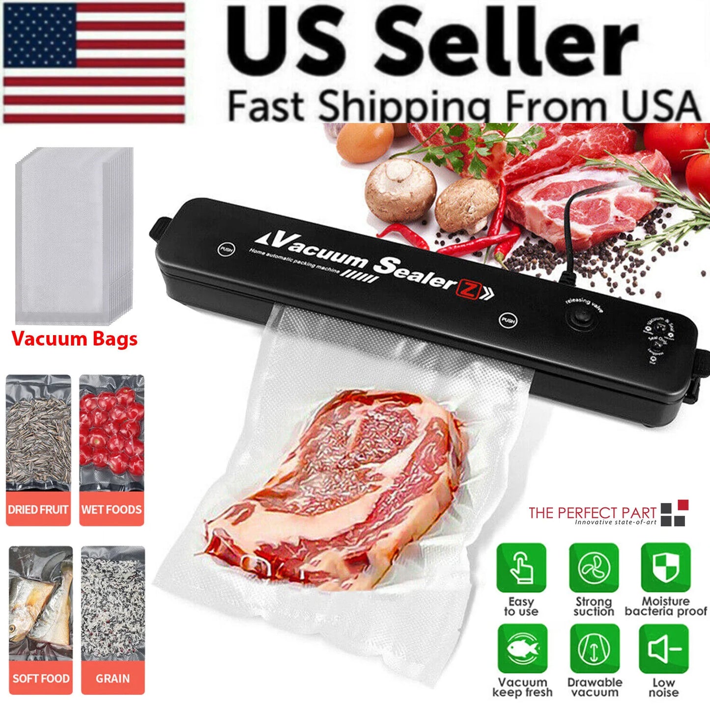 FreshSeal™ Vacuum Sealer Machine
