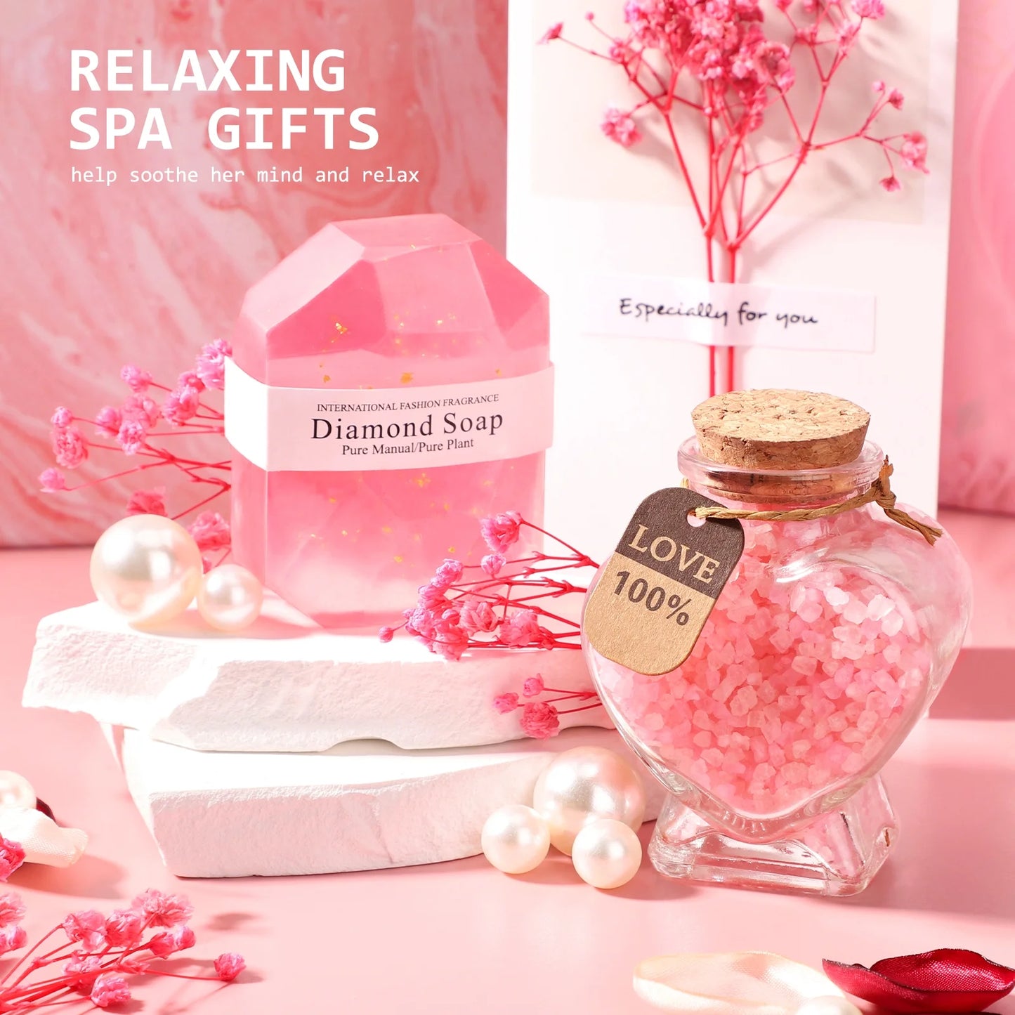 LuxeBloom™ Women's Day Gift Basket – 10 Pack