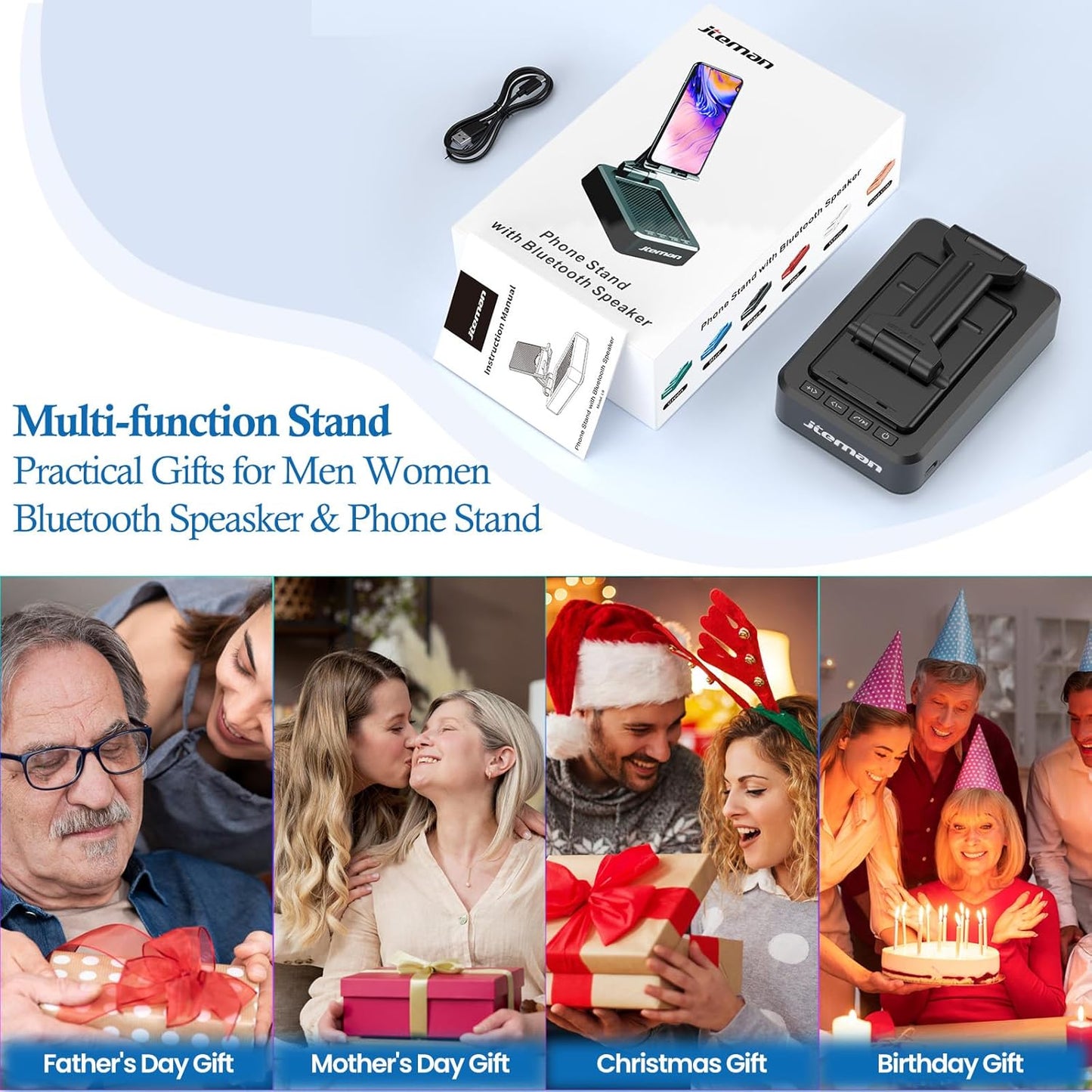 SoundStand™ Wireless Speaker & Phone Stand