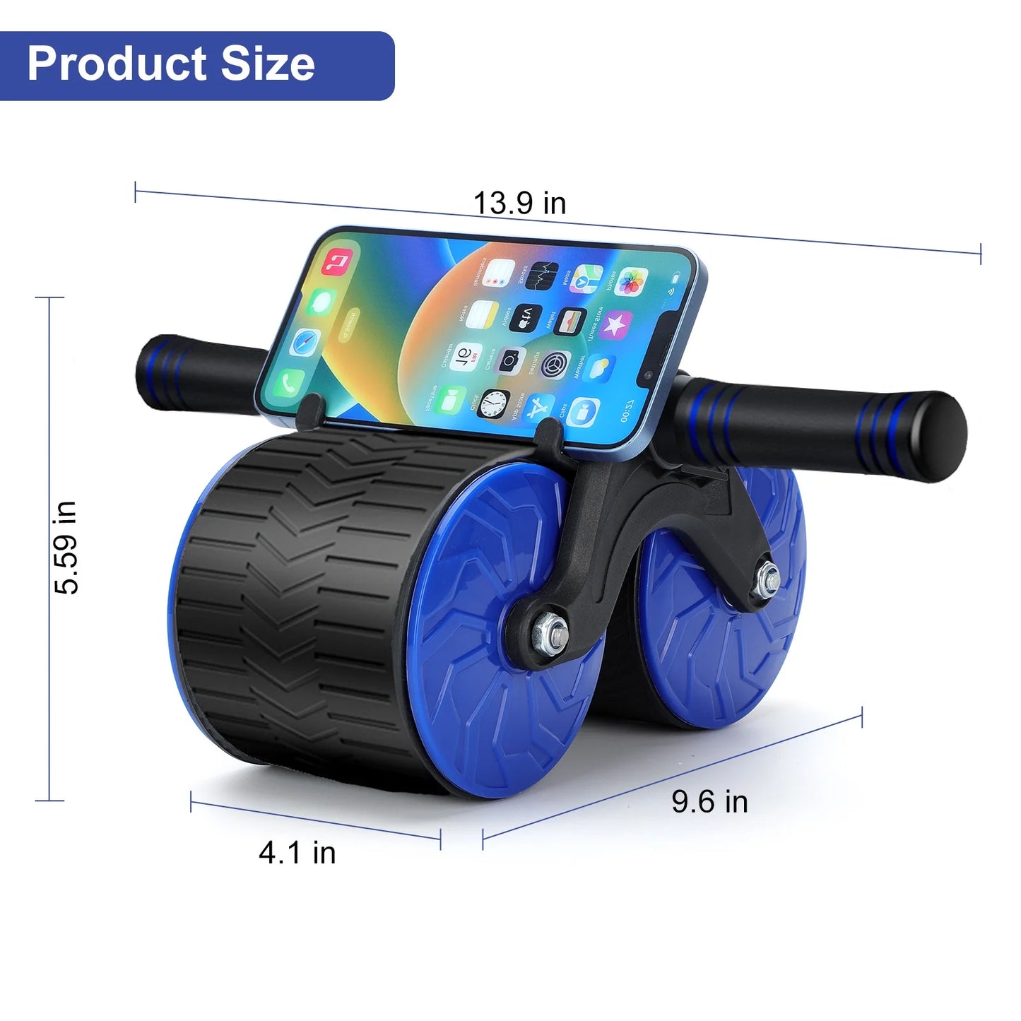 CoreFlex™ Automatic Rebound Abdominal Wheel