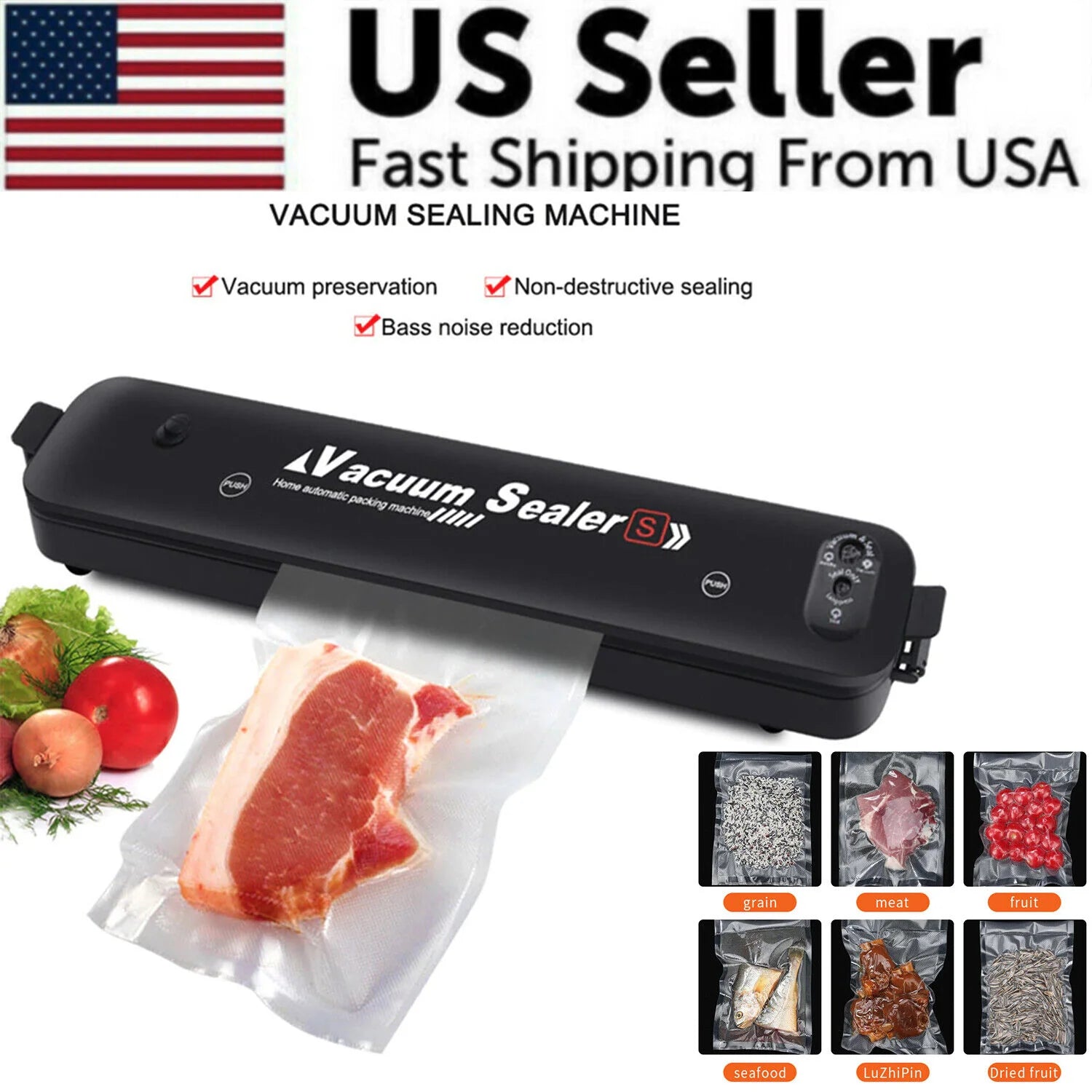 FreshSeal™ Vacuum Sealer Machine