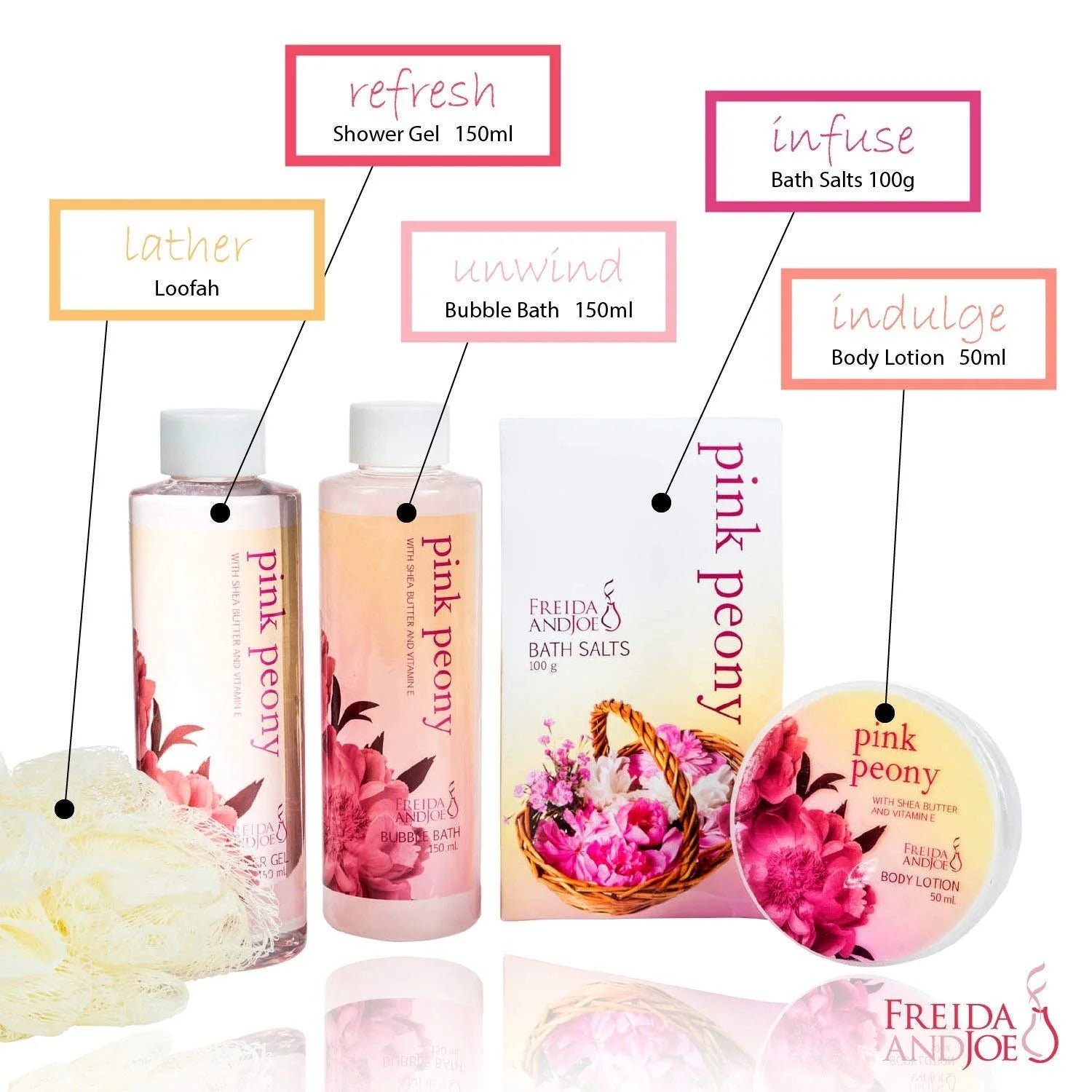 Luxury Peony Spa Gift Set™ – Women's Day Edition