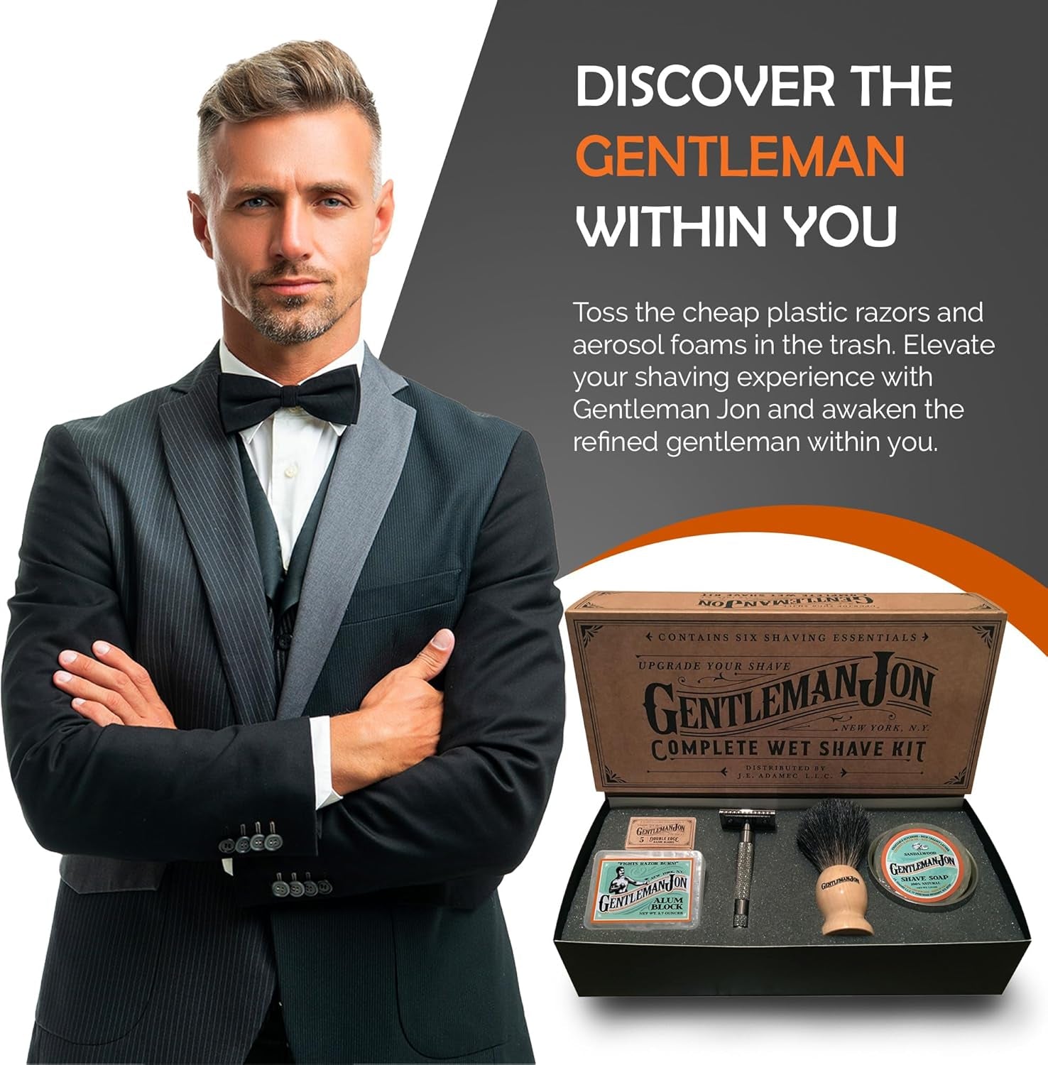 RoyalShave™ Vintage Wet Shave Grooming Kit