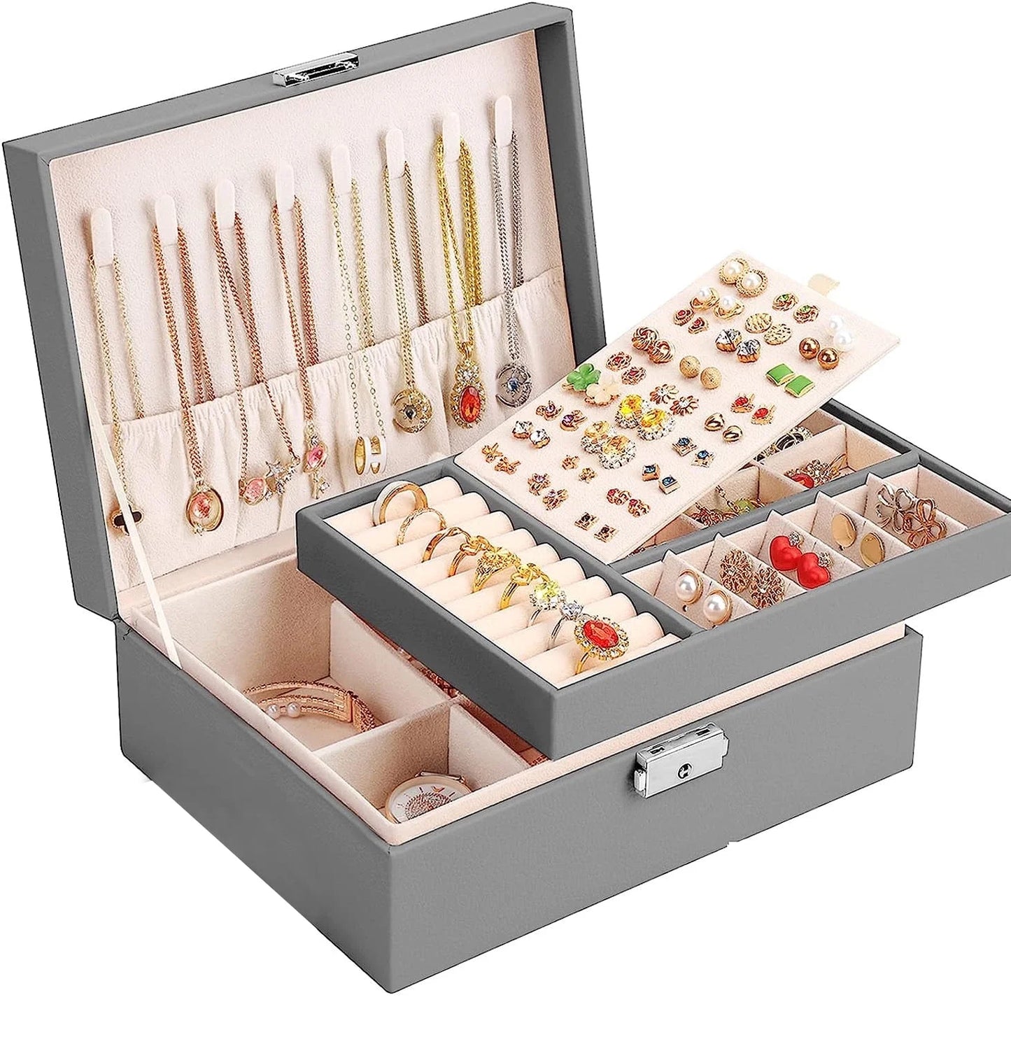 Lockable™ Birthday Wedding Day Jewelry Box