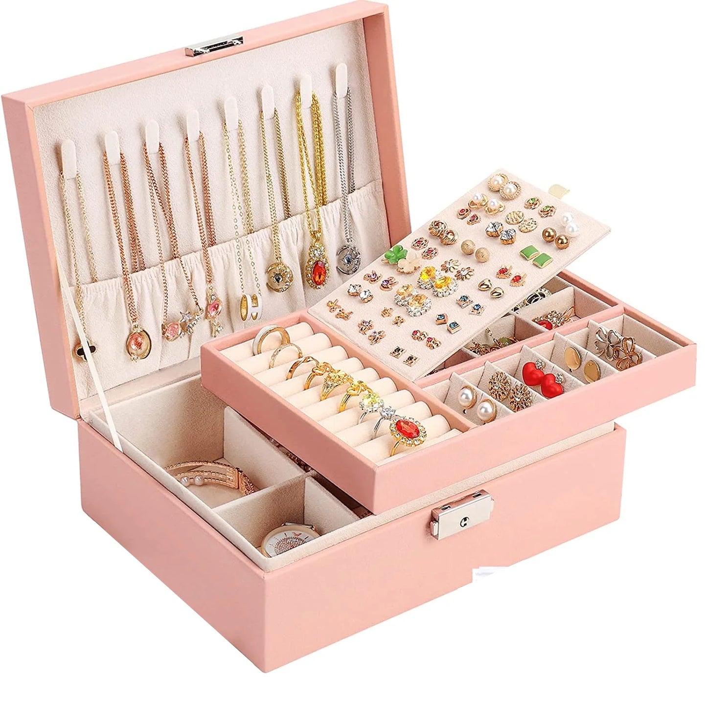 Lockable™ Birthday Wedding Day Jewelry Box