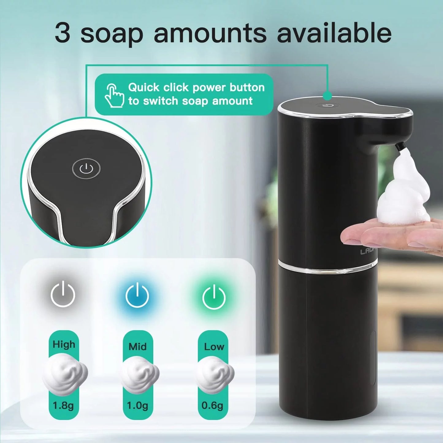 FoamMaster™ Automatic Foaming Hand Soap Dispenser