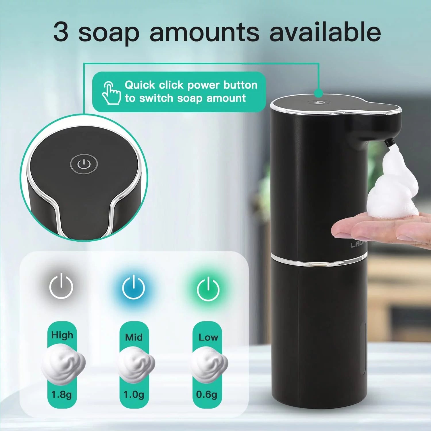 FoamMaster™ Automatic Foaming Hand Soap Dispenser