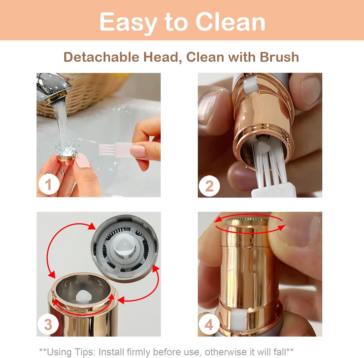 SilkTrim™ 2-in-1 Facial Hair & Eyebrow Trimmer