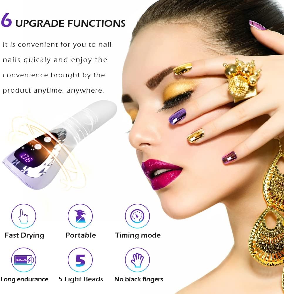 LumiCure™ Handheld UV Light for Gel Nails