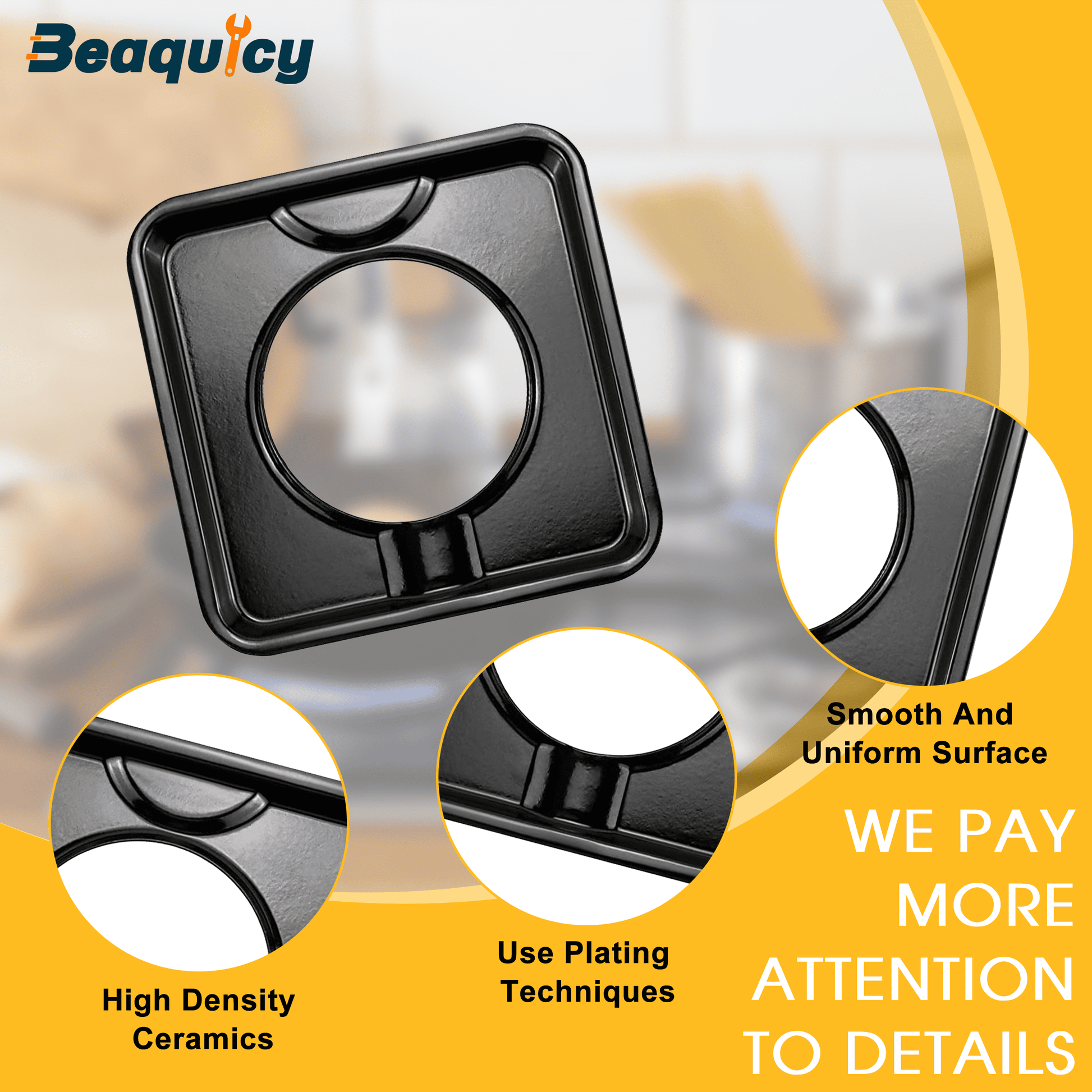 SGP™-400 Square Gas Range Burner Drip Pan