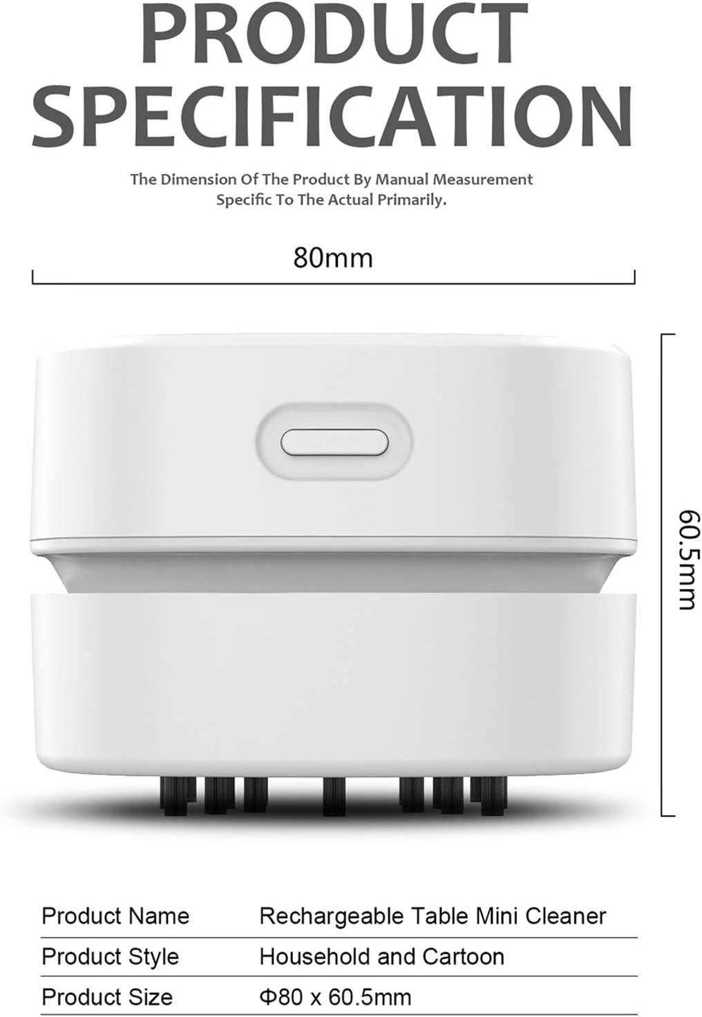 SwiftSweep™ Desktop Vacuum Cleaner