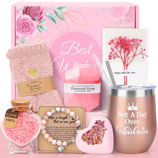 LuxeBloom™ Women's Day Gift Basket – 10 Pack