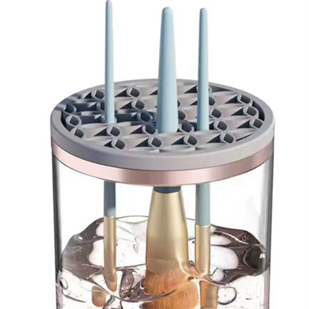 GlamClean™ Automatic Electric Makeup Brush Cleaner