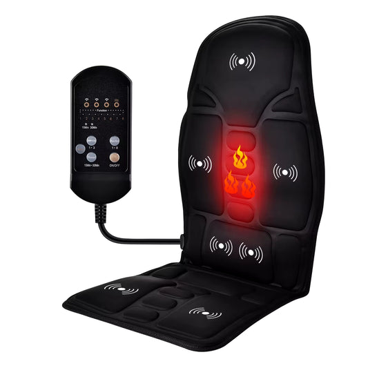 ThermoRelax™ Electric Back Massager Cushion