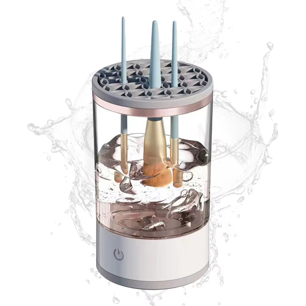 GlamClean™ Automatic Electric Makeup Brush Cleaner
