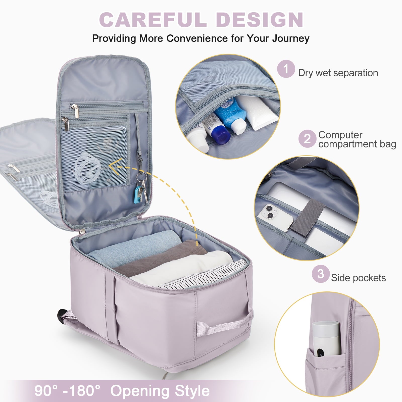 AeroPack™ United Airline Approved Travel Backpack