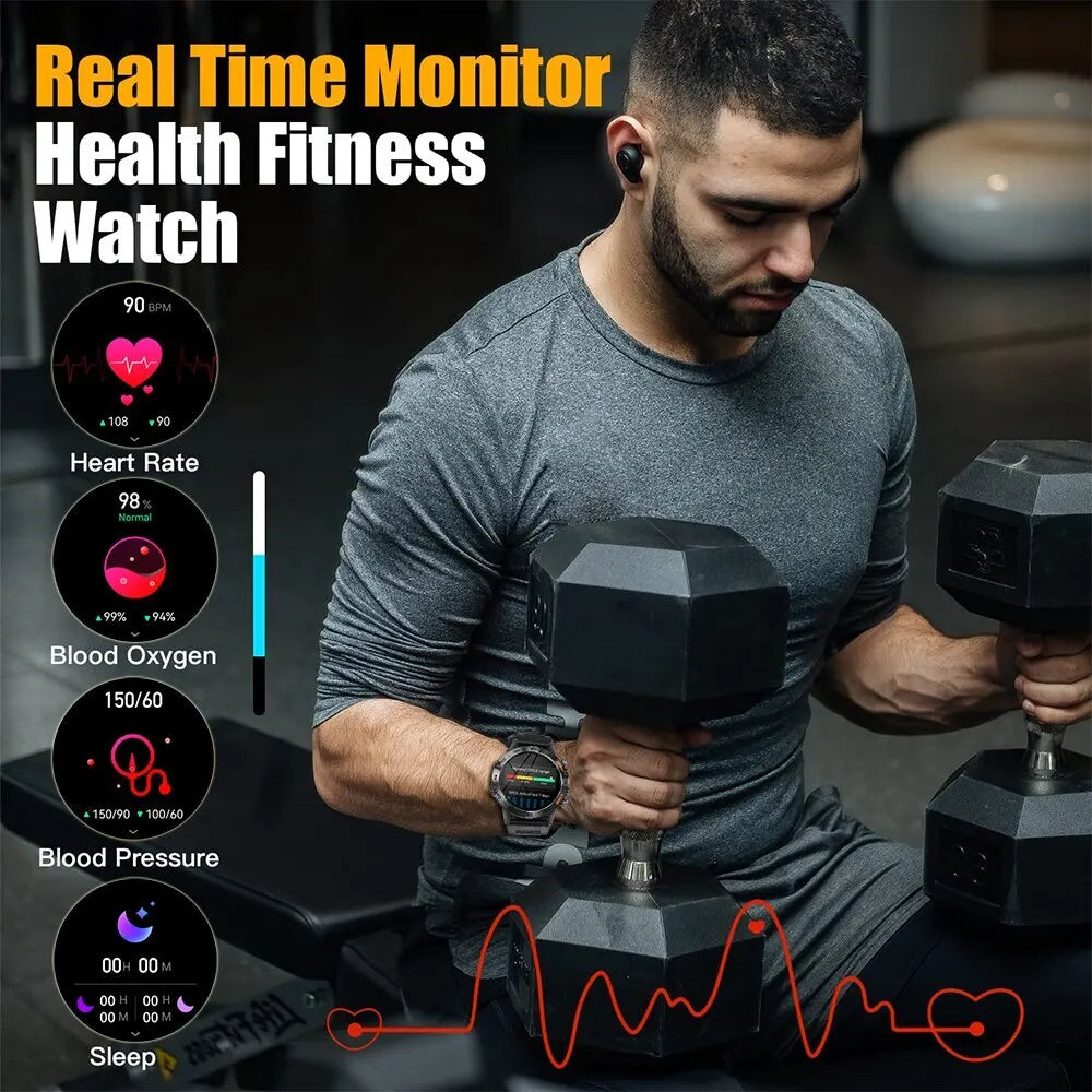 TitanX™ 1.39" Bluetooth Call Smartwatch