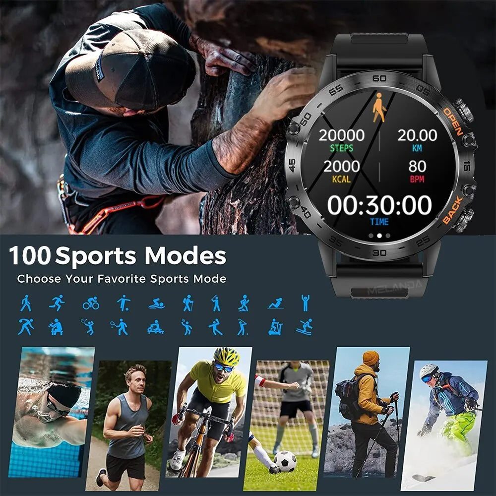 TitanX™ 1.39" Bluetooth Call Smartwatch
