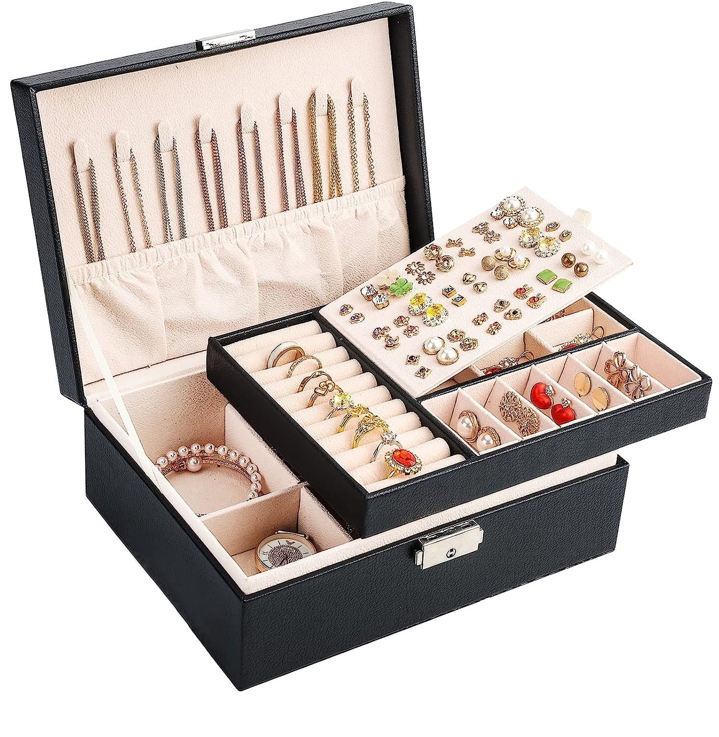 Lockable™ Birthday Wedding Day Jewelry Box
