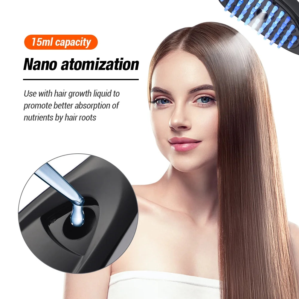 RevitaGlow™ Electric Spray Massage Comb