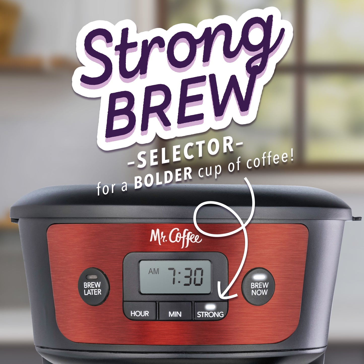BrewMaster™ 12-Cup Programmable Drip Coffee Maker