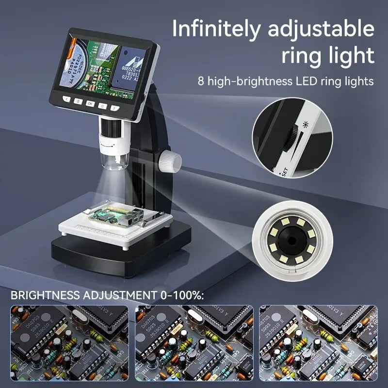 MicroScopePro™ 1000X Digital LCD Microscope