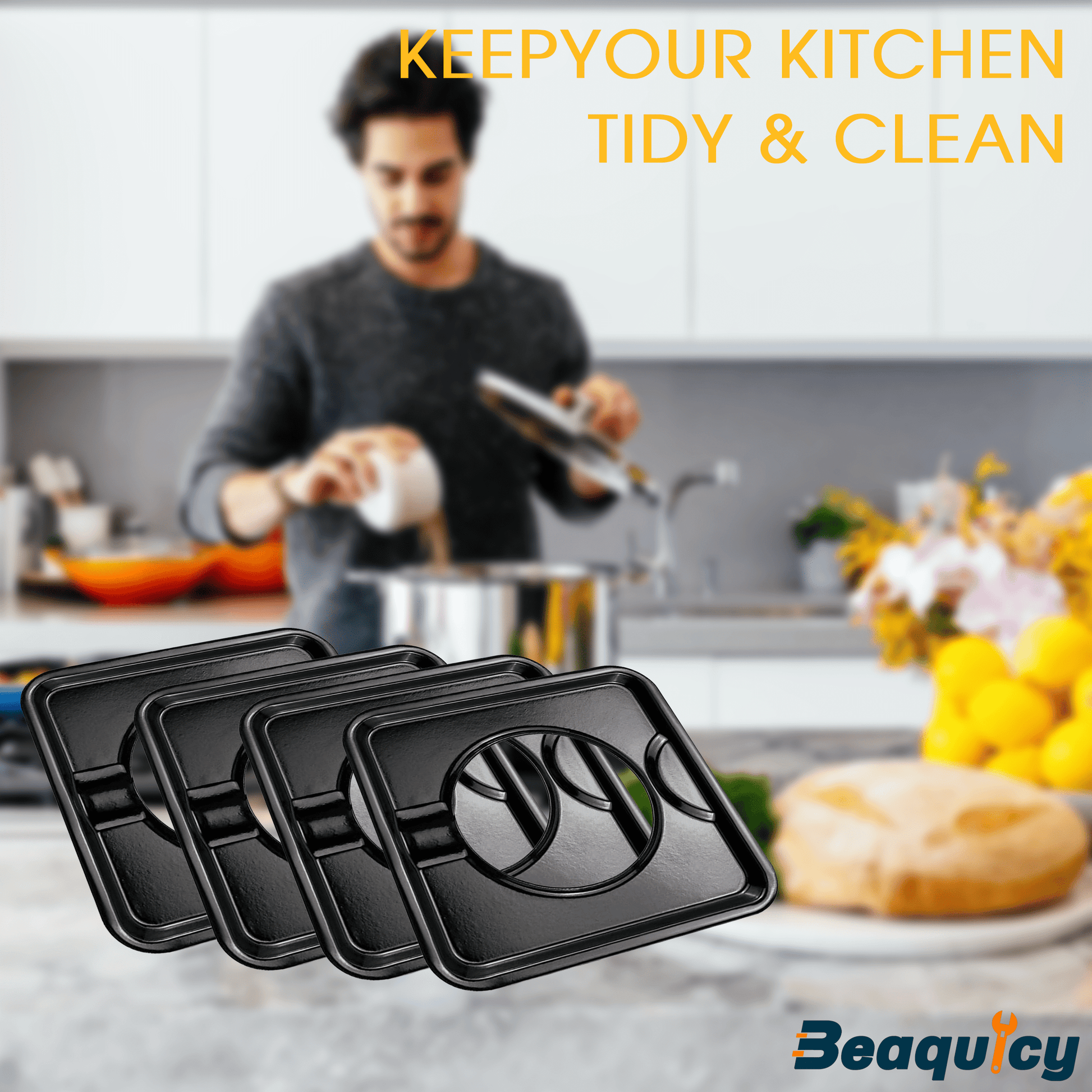 SGP™-400 Square Gas Range Burner Drip Pan