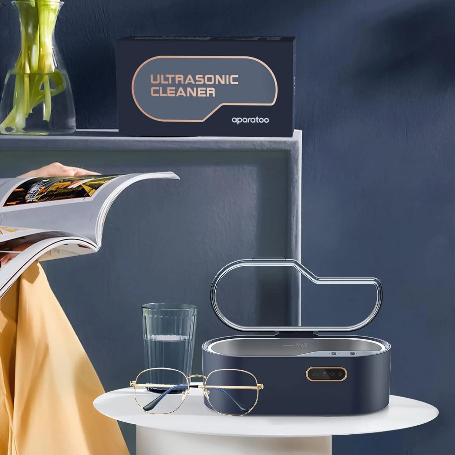 SparkClean™ Ultrasonic Jewelry Cleaner Machine