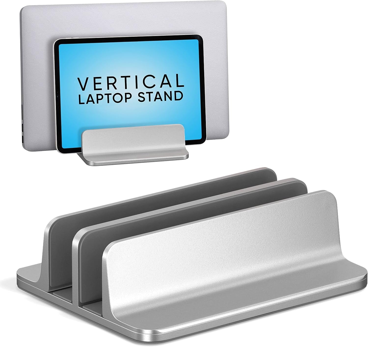Elevate™ Dual-Slot Vertical Laptop Stand