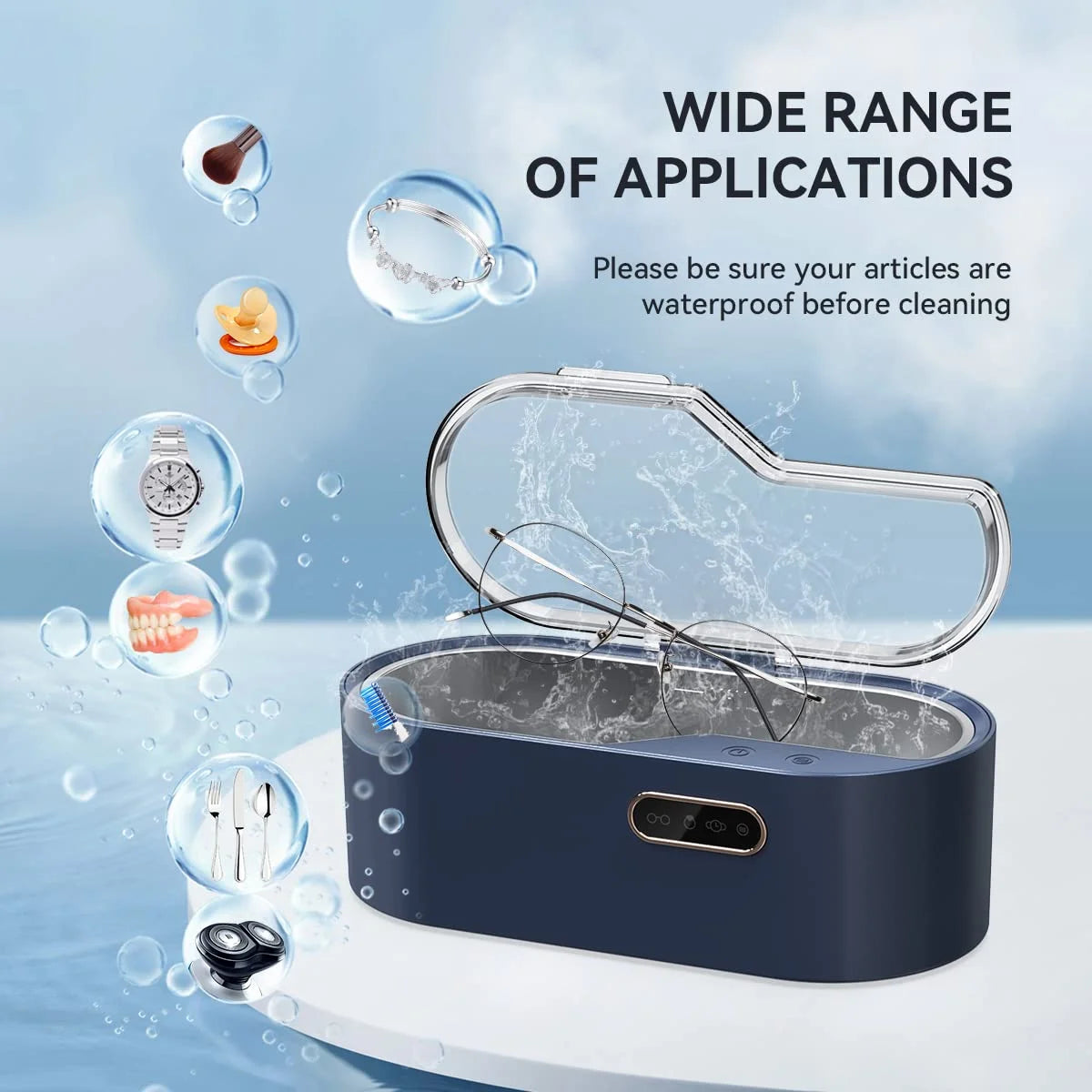 SparkClean™ Ultrasonic Jewelry Cleaner Machine
