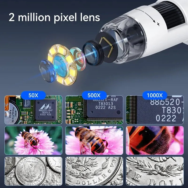MicroScopePro™ 1000X Digital LCD Microscope