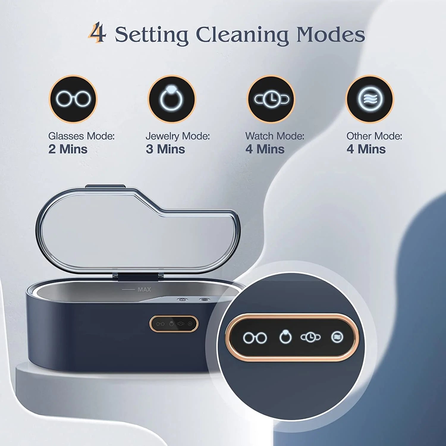 SparkClean™ Ultrasonic Jewelry Cleaner Machine