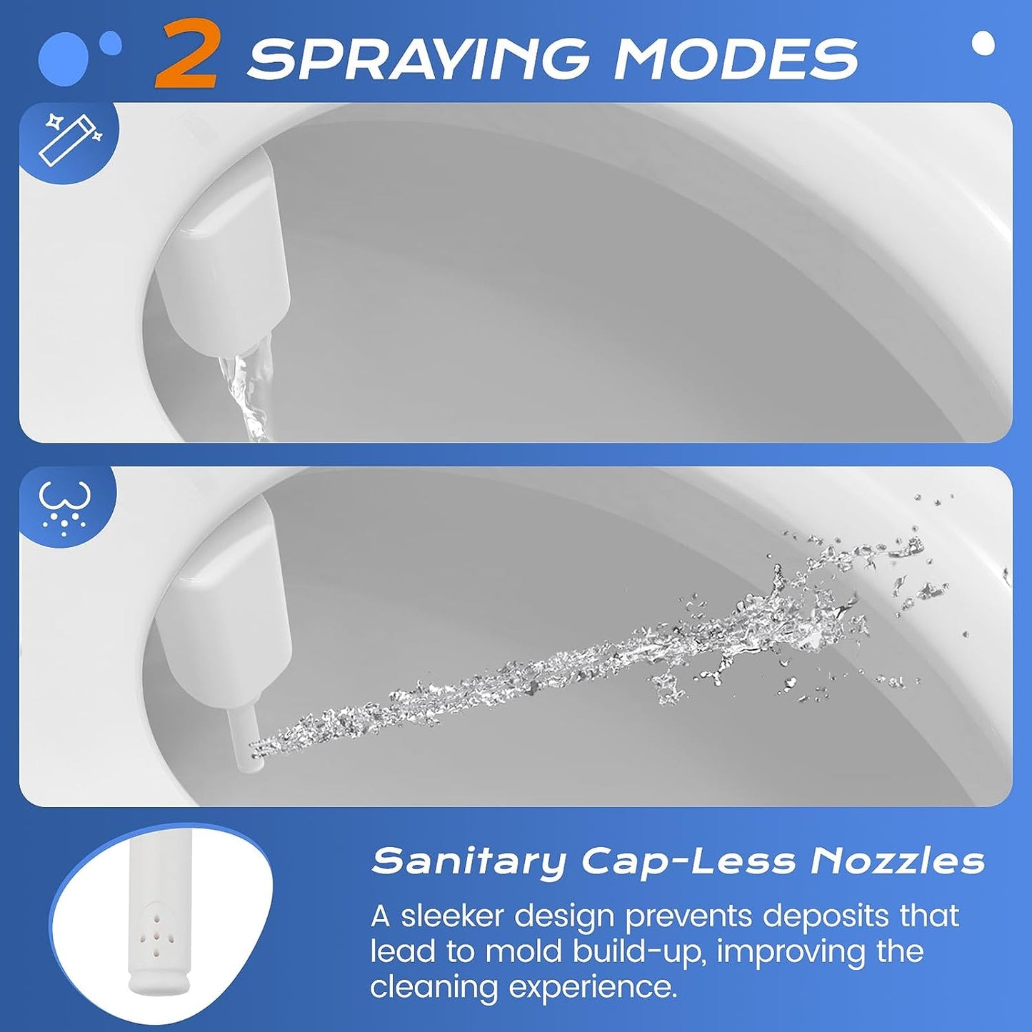 AquaPure™ Ultra-Slim Bidet Attachment